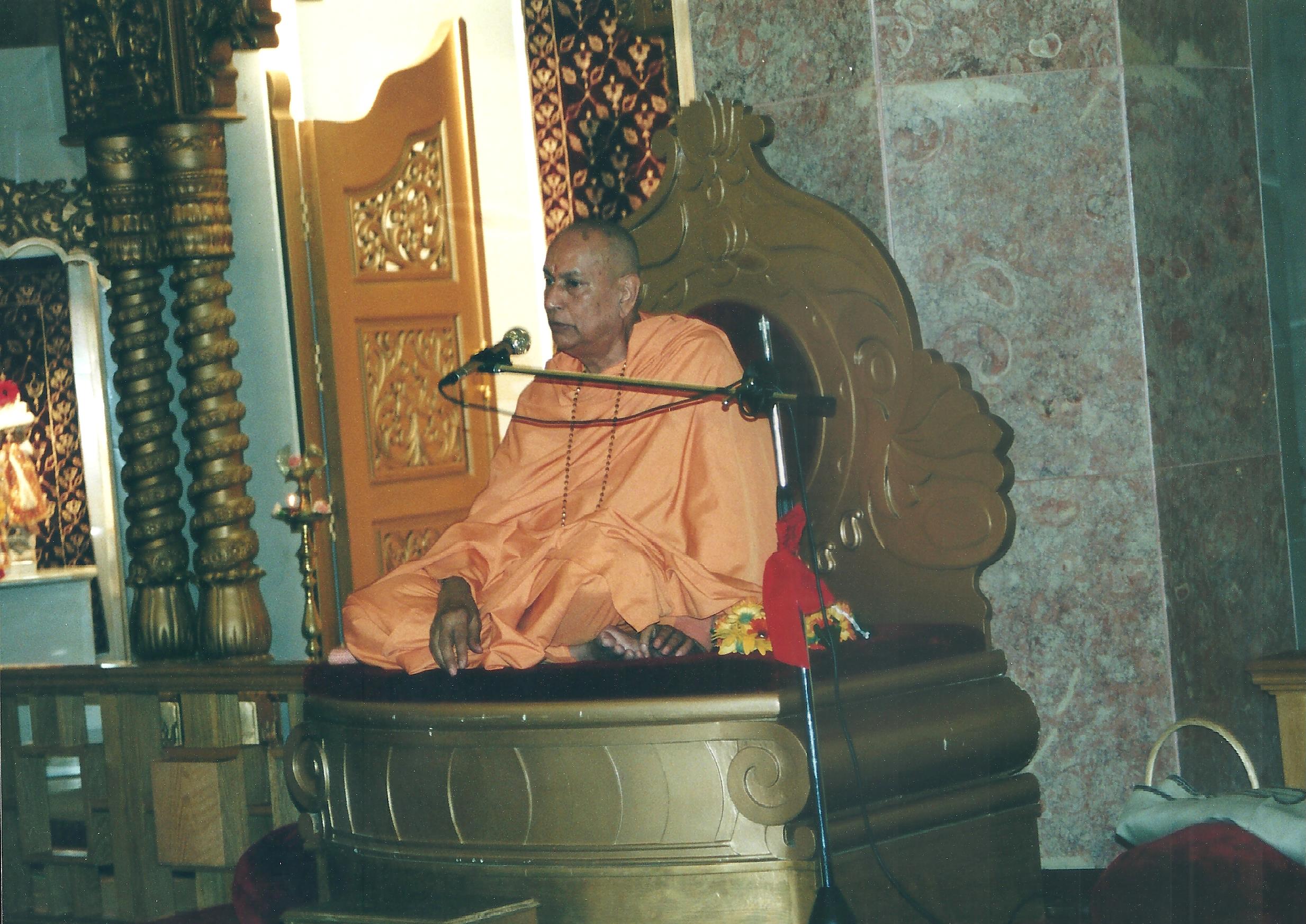 Community gathering at Shiv Mandir Portugal