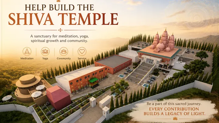 Future Shiva Temple campaign artwork
