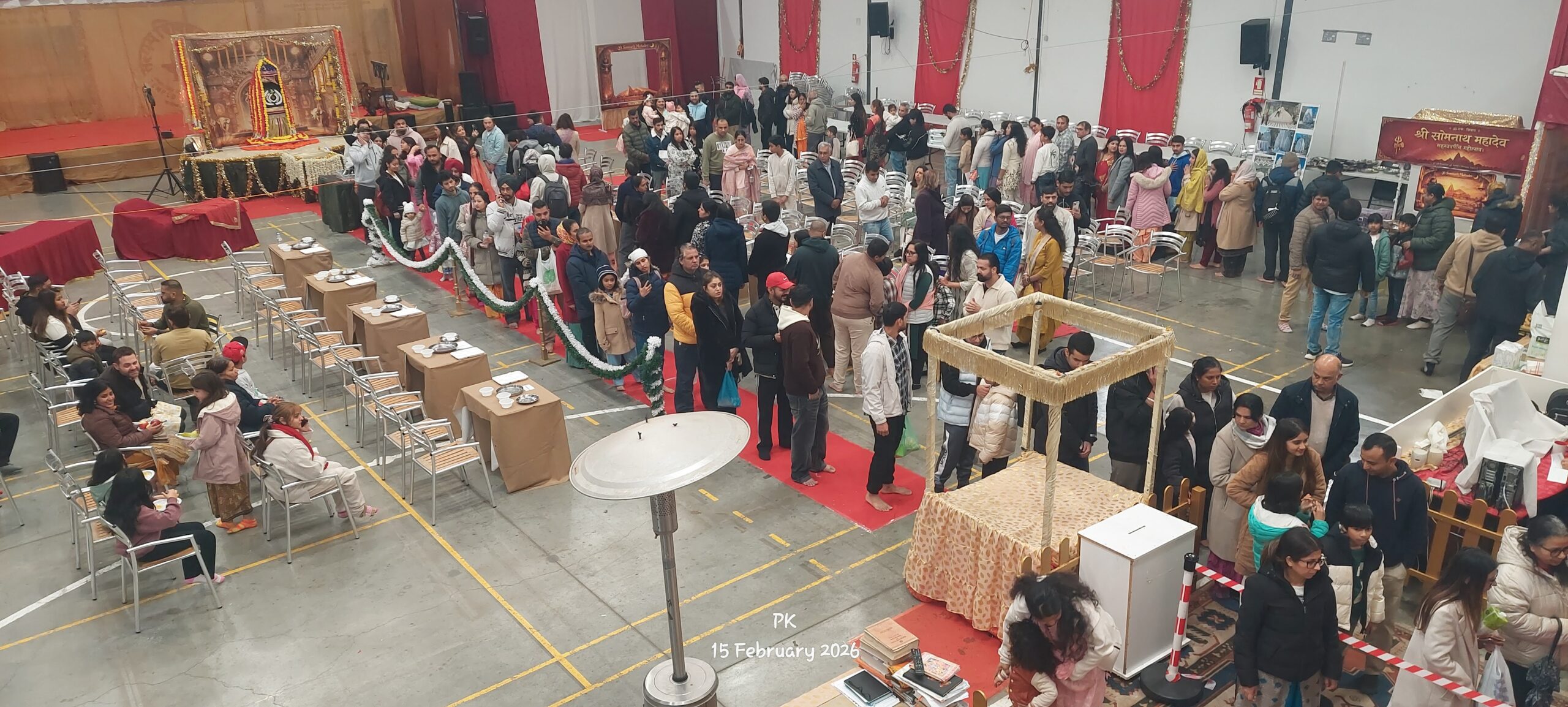 Maha Shivratri community programme at Shiv Mandir Portugal